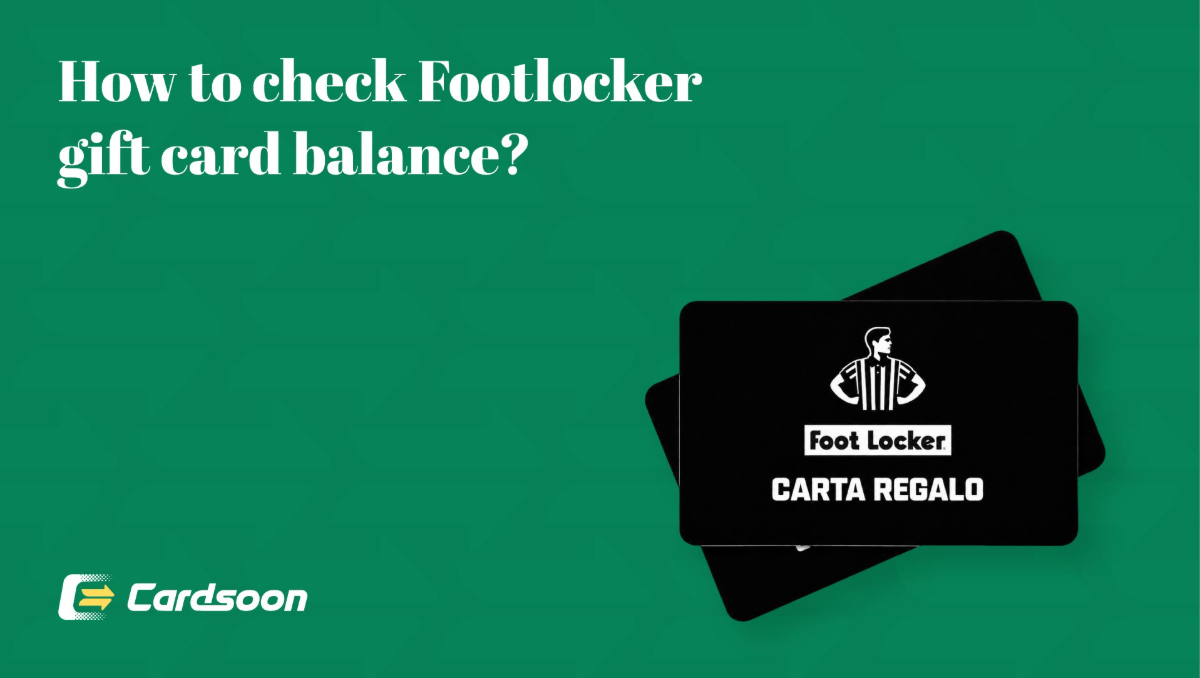 How to check Footlocker gift card balance in Nigeria?